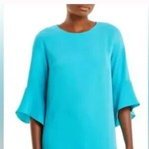 Caroline Rose Teal Dress Sz L